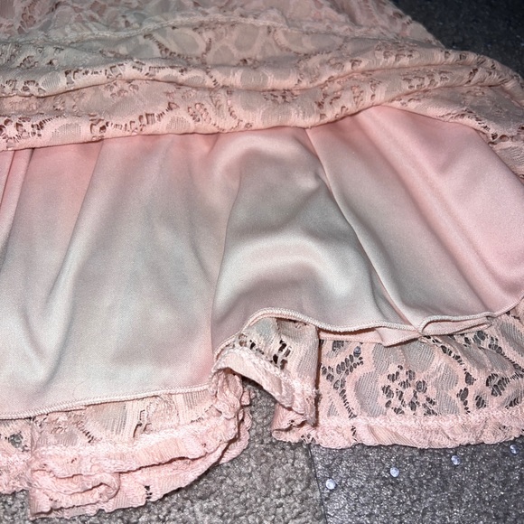 Jodi Kristopher Lace Light Pink Dress - Picture 5 of 6